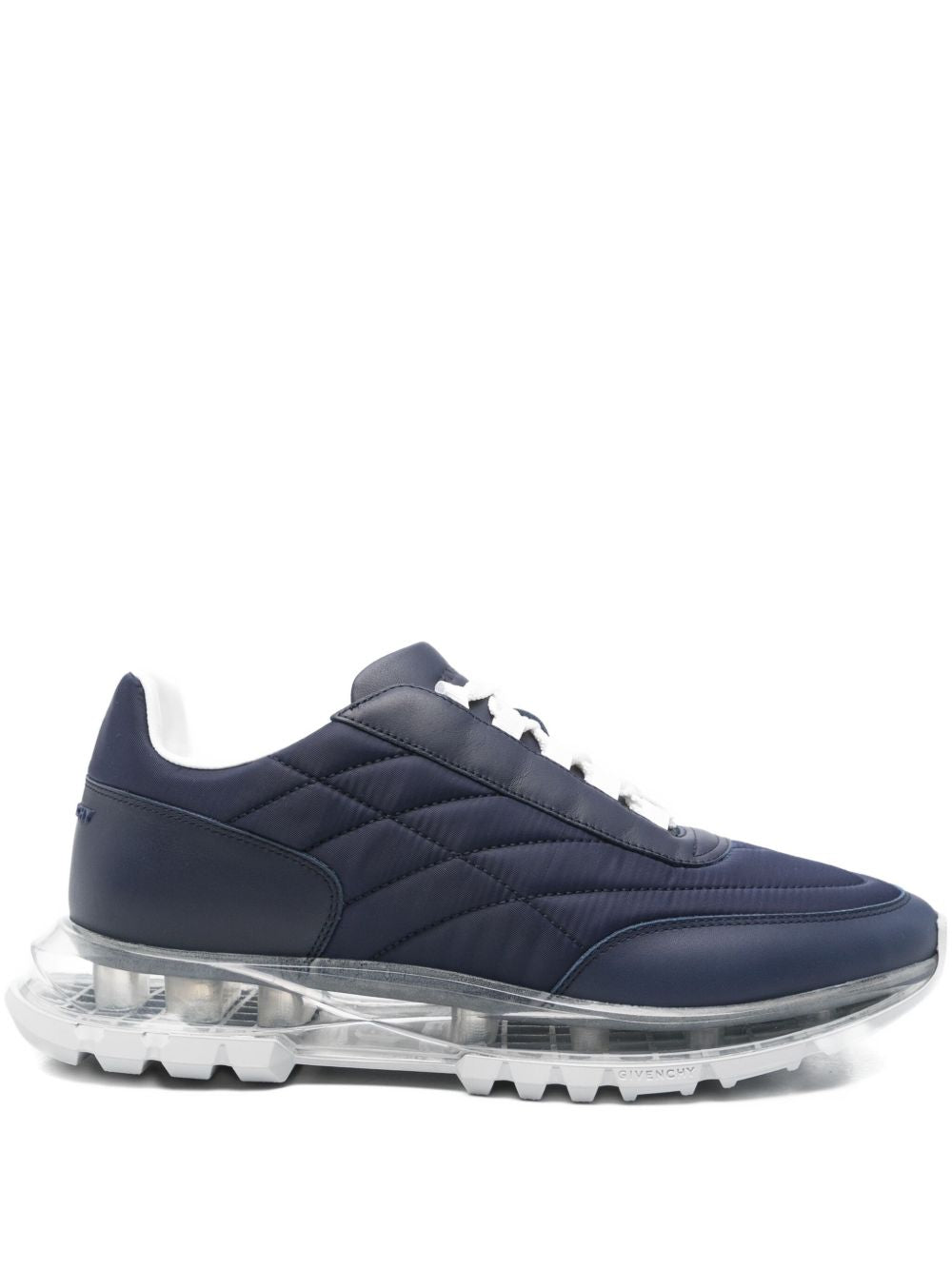 Quilted Blue Sneakers