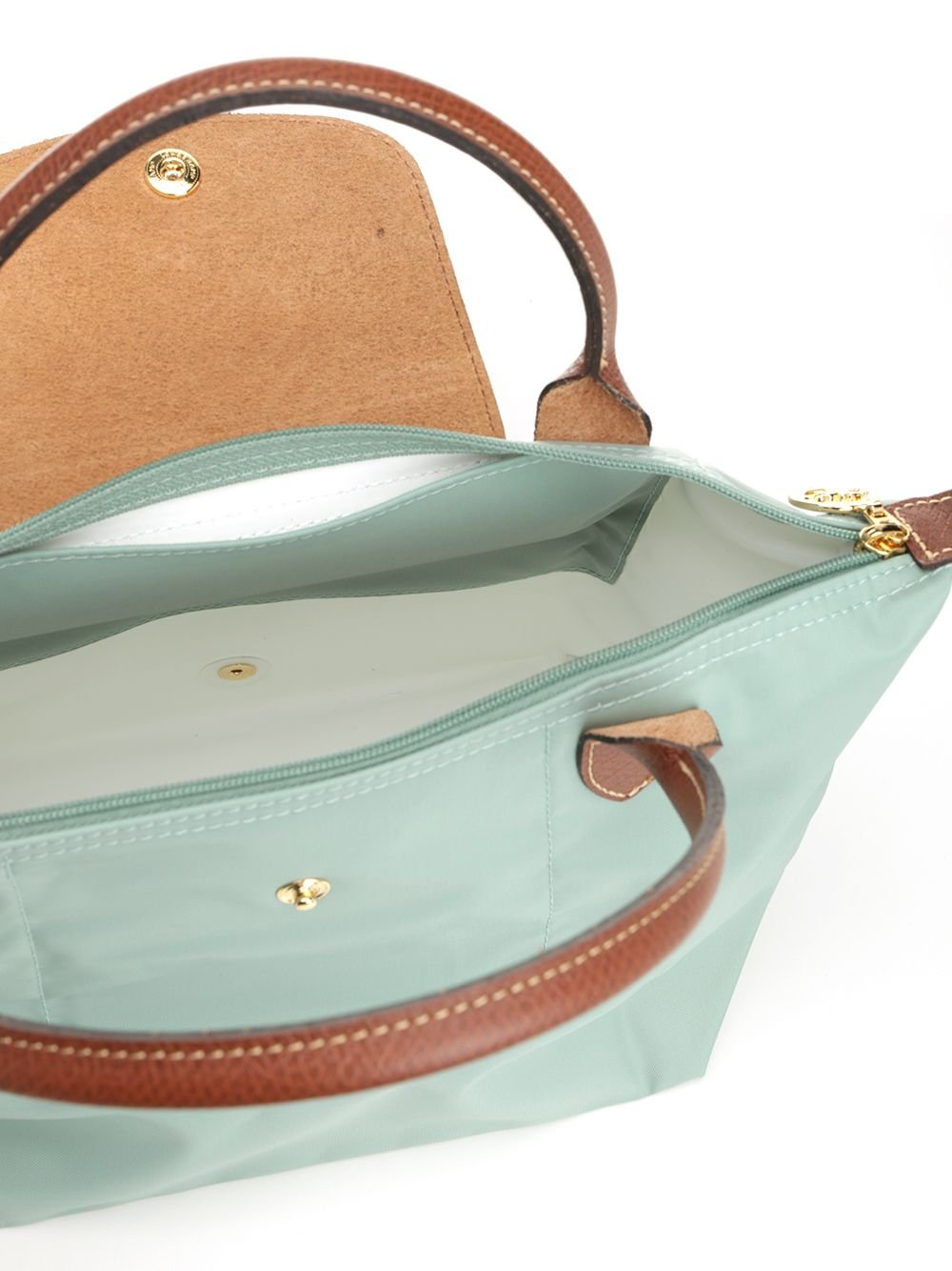 Structured Green Tote Bag