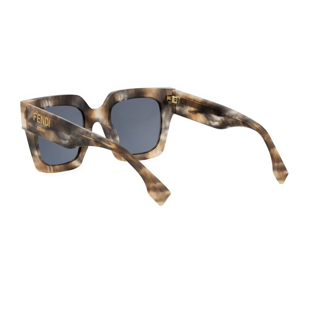Rome Oversized Square Acetate Sunglasses