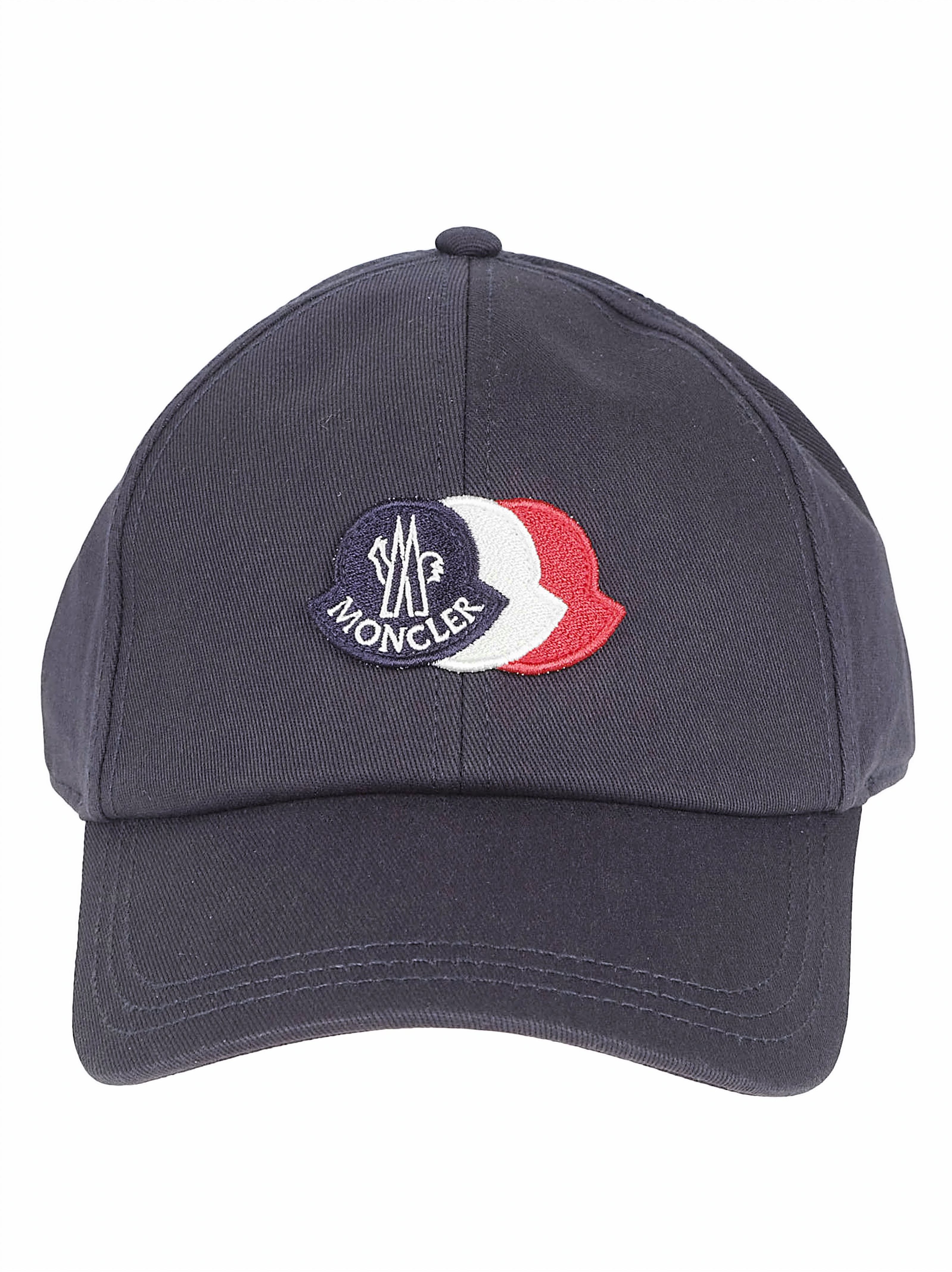Baseball Cap with Tricolor Logo Patch and Adjustable Fit