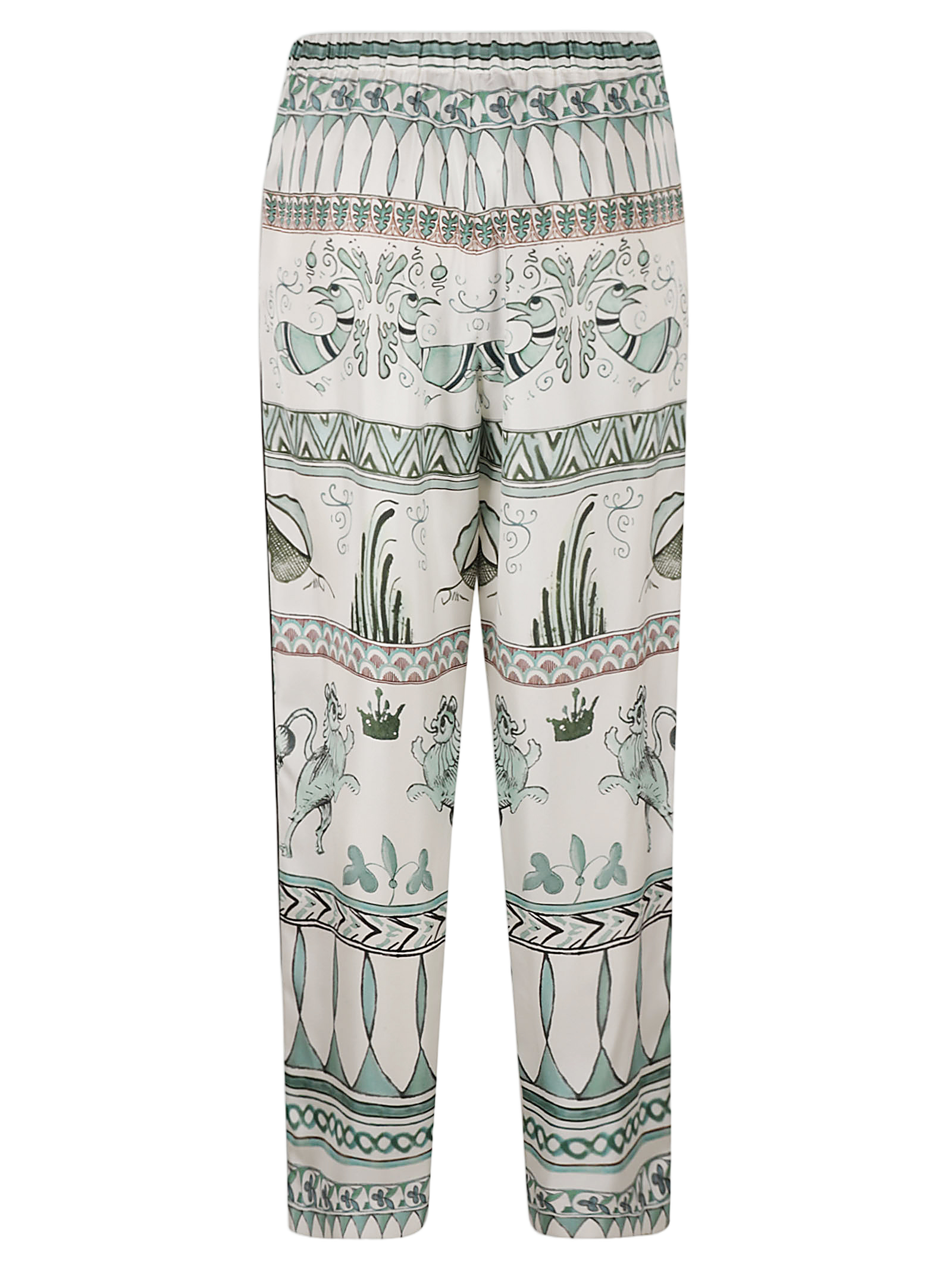 Artistic Trousers With Unique Print