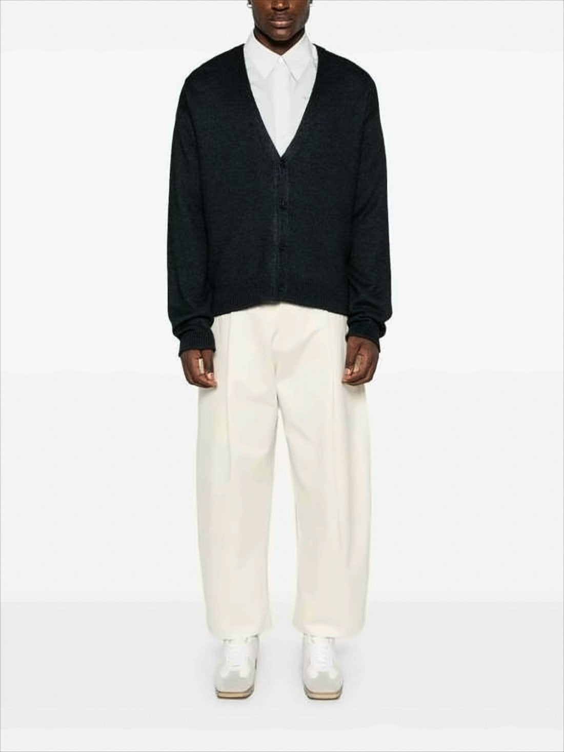 Wide-Leg Straight Cut Pants