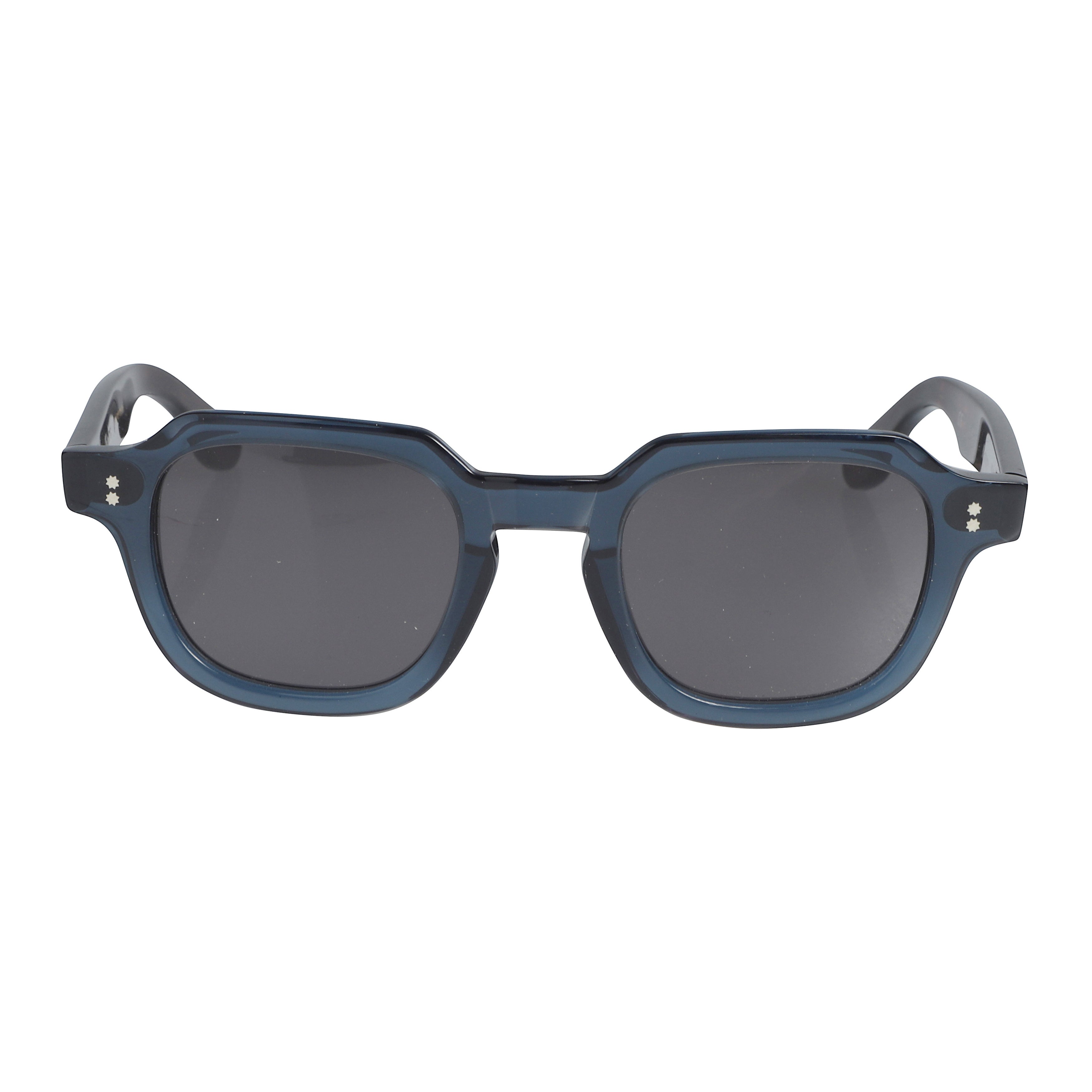 K-Story Square Frame Sunglasses with Tortoiseshell Arms