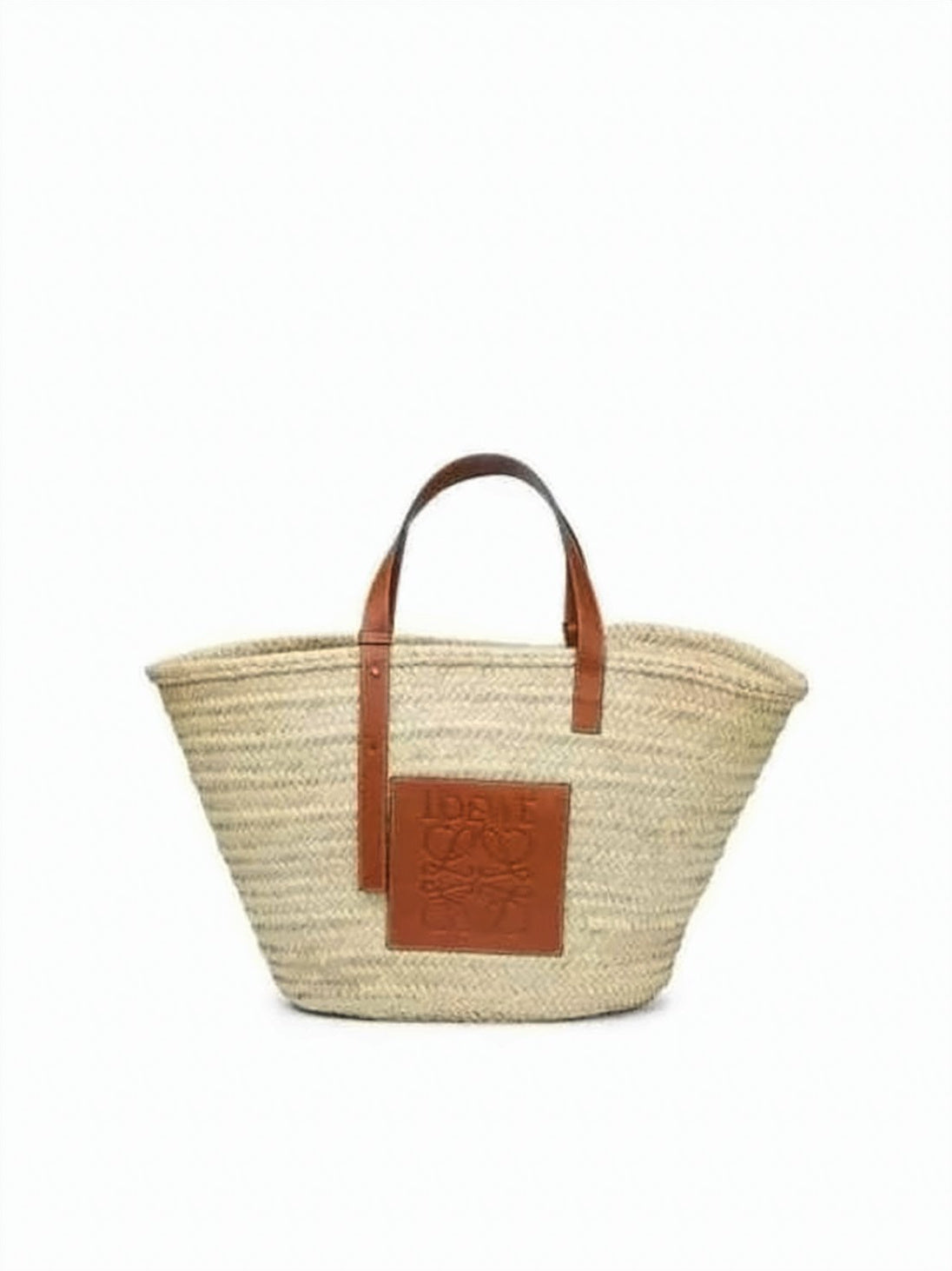 Woven Basket-Style Shoulder Bag
