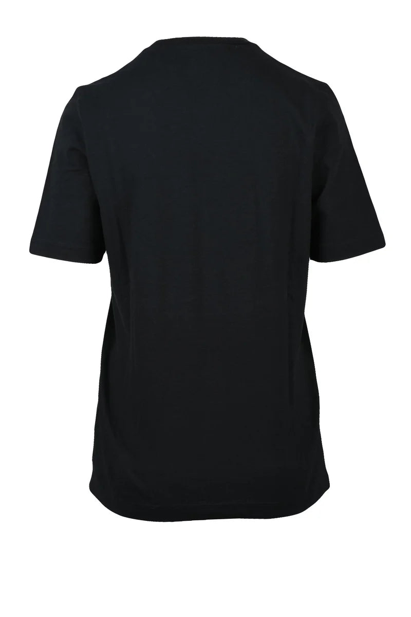 Relaxed Fit Black T-Shirt