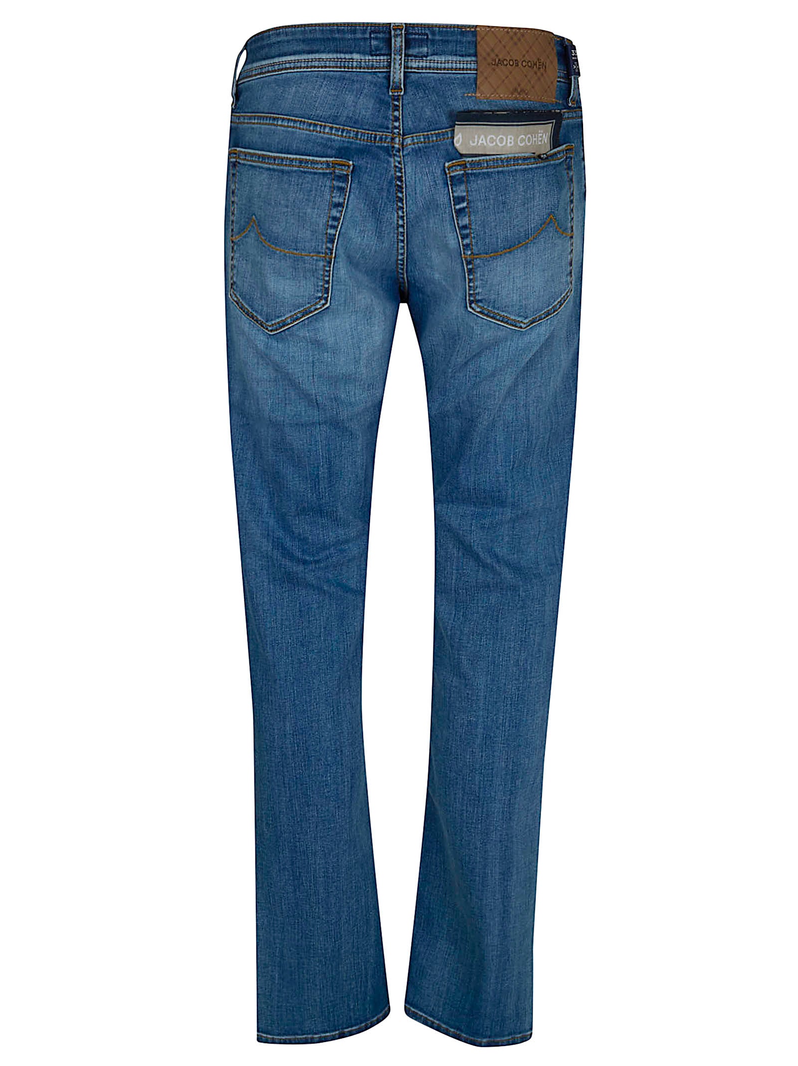 Premium Cotton Blend Tailored Fit Jeans