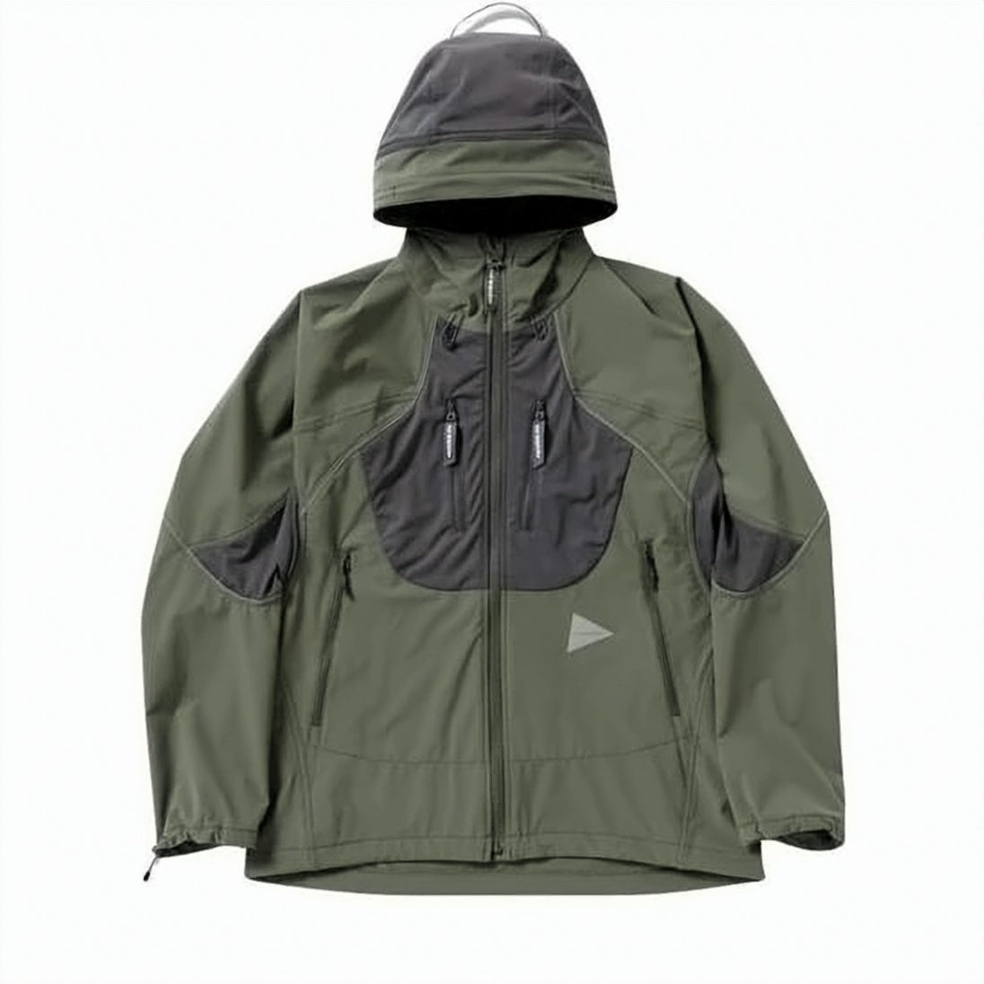 Olive Green Two-Tone Jacket