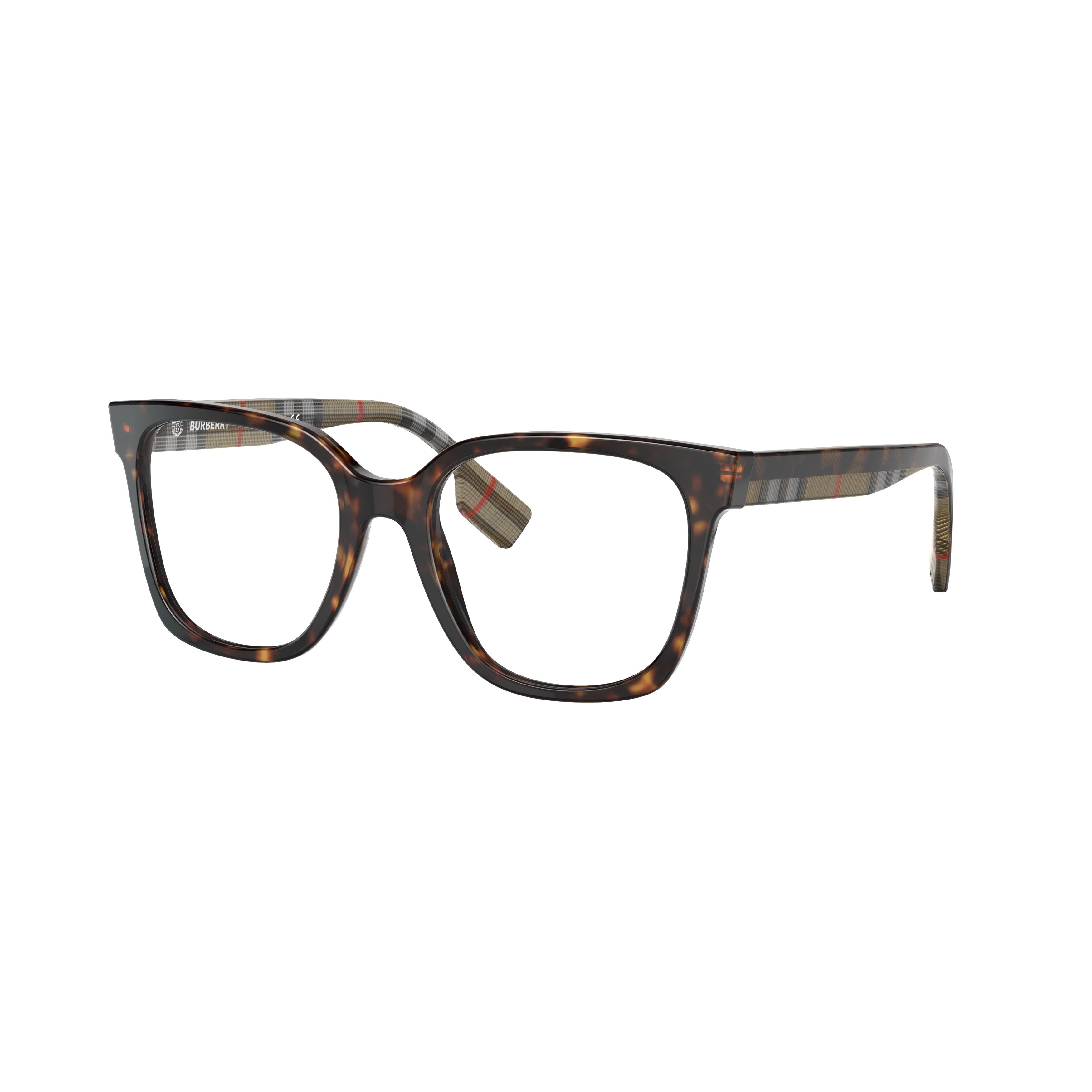 0be2347 Tortoiseshell Acetate Square Frame Eyeglasses