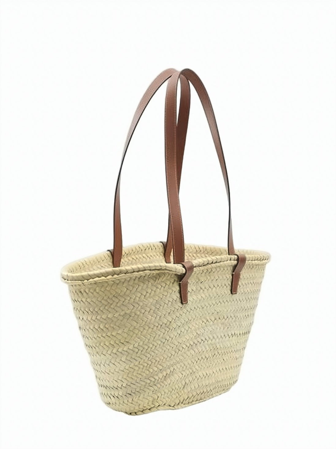 Woven Raffia Tote Bag