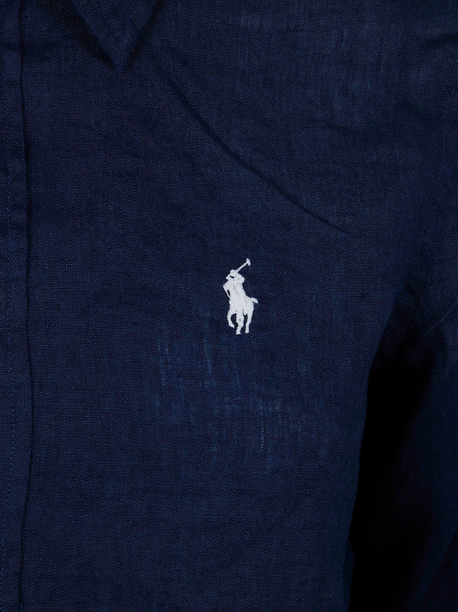Long-Sleeved Button-Up Shirt