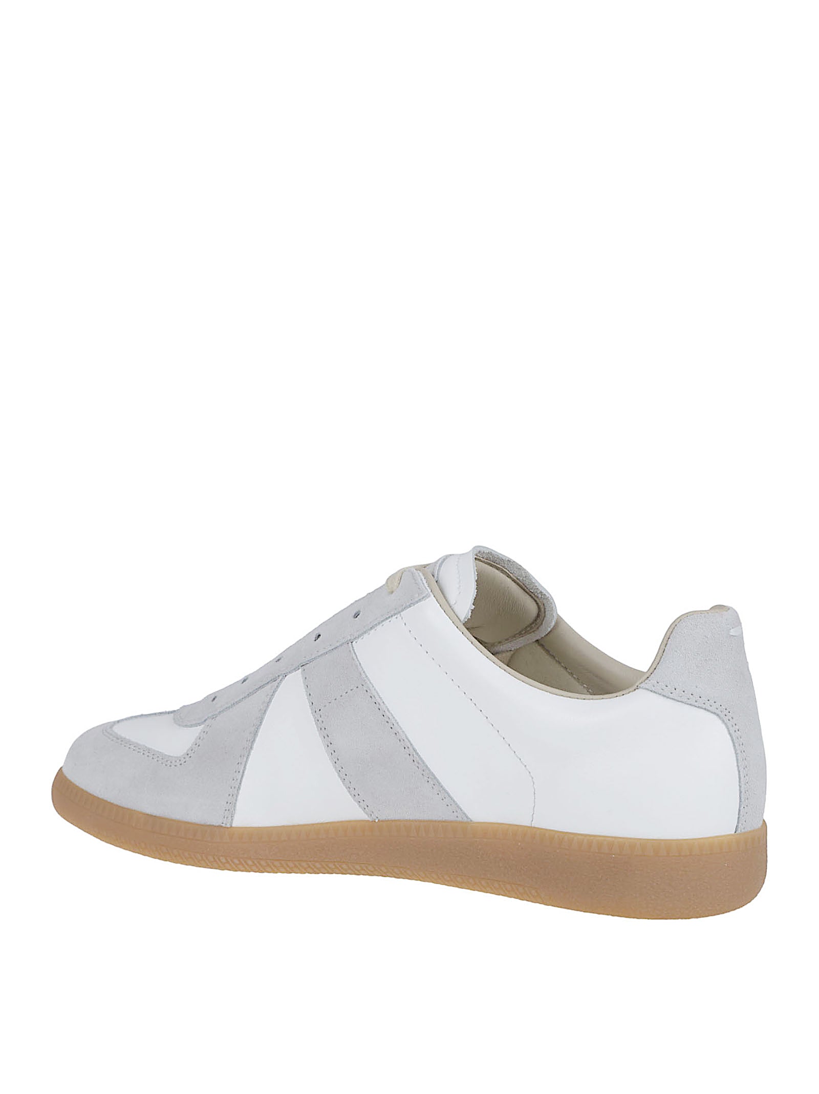 Low Top Sneakers with Multi-Panel Design
