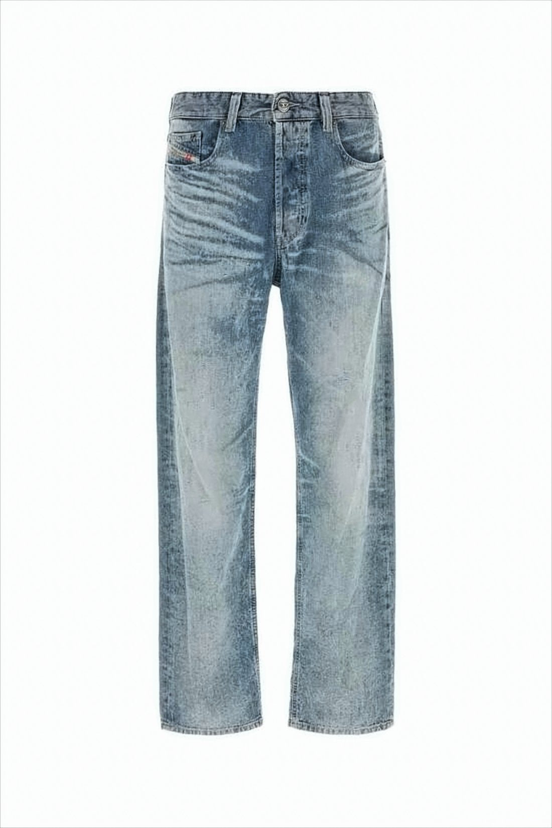 Relaxed Fit Denim Pants