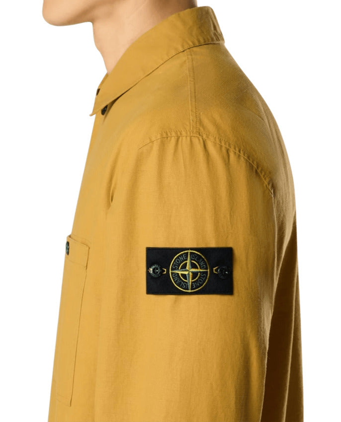 Comfort Fit Overshirt in Double-Coated Cotton Ripstop