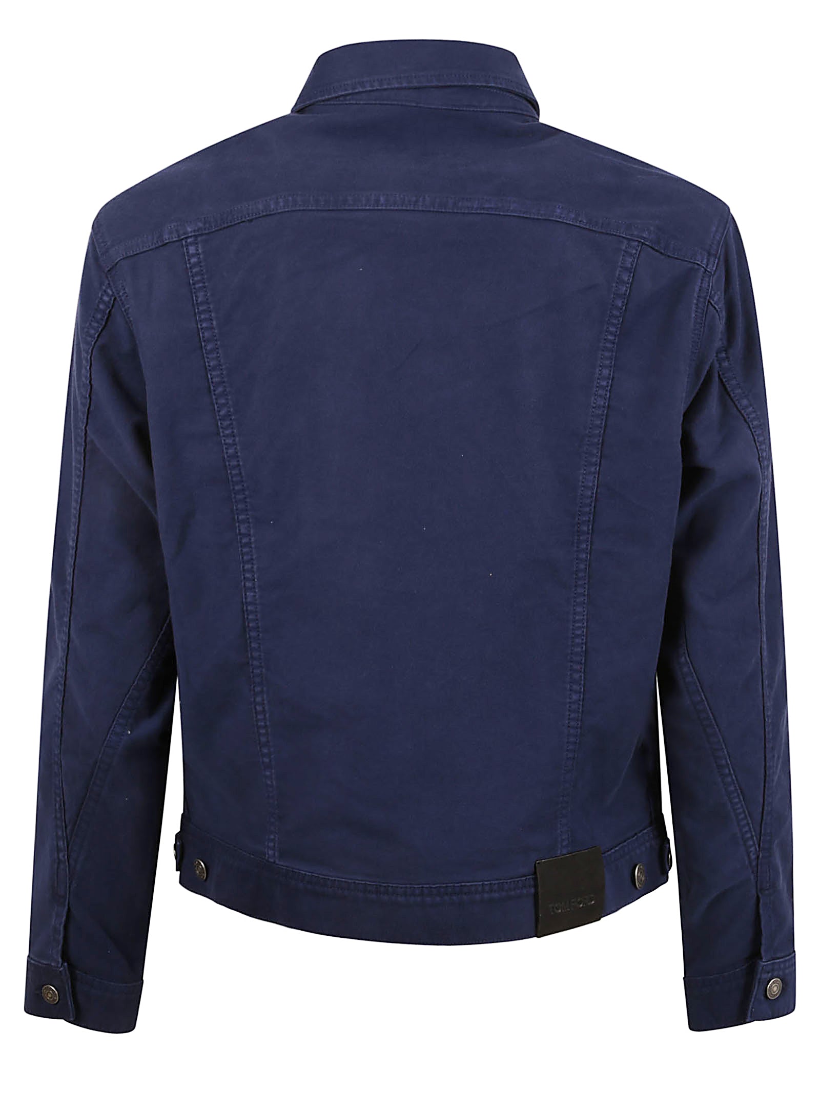 Medium-Weight Casual Jacket with Classic Collar