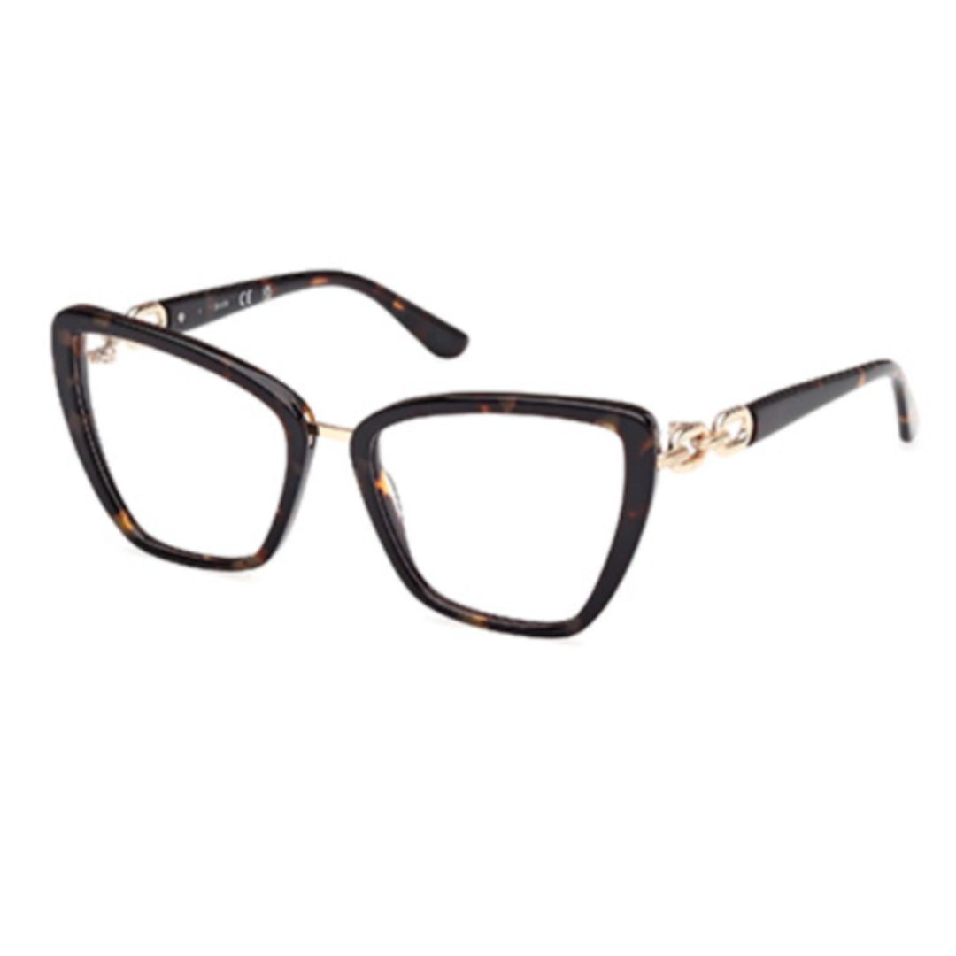 Gu50180 Oversized Tortoiseshell Cat-Eye Eyeglasses
