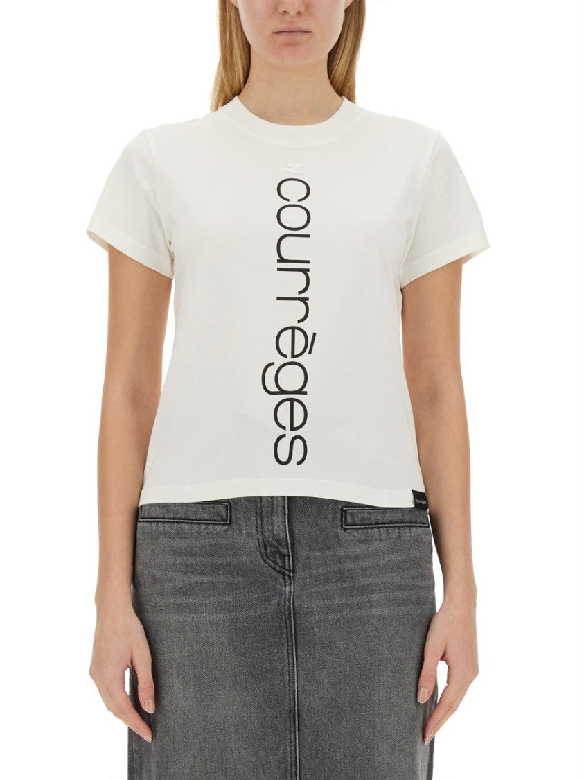 Vertical Logo Design T-Shirt