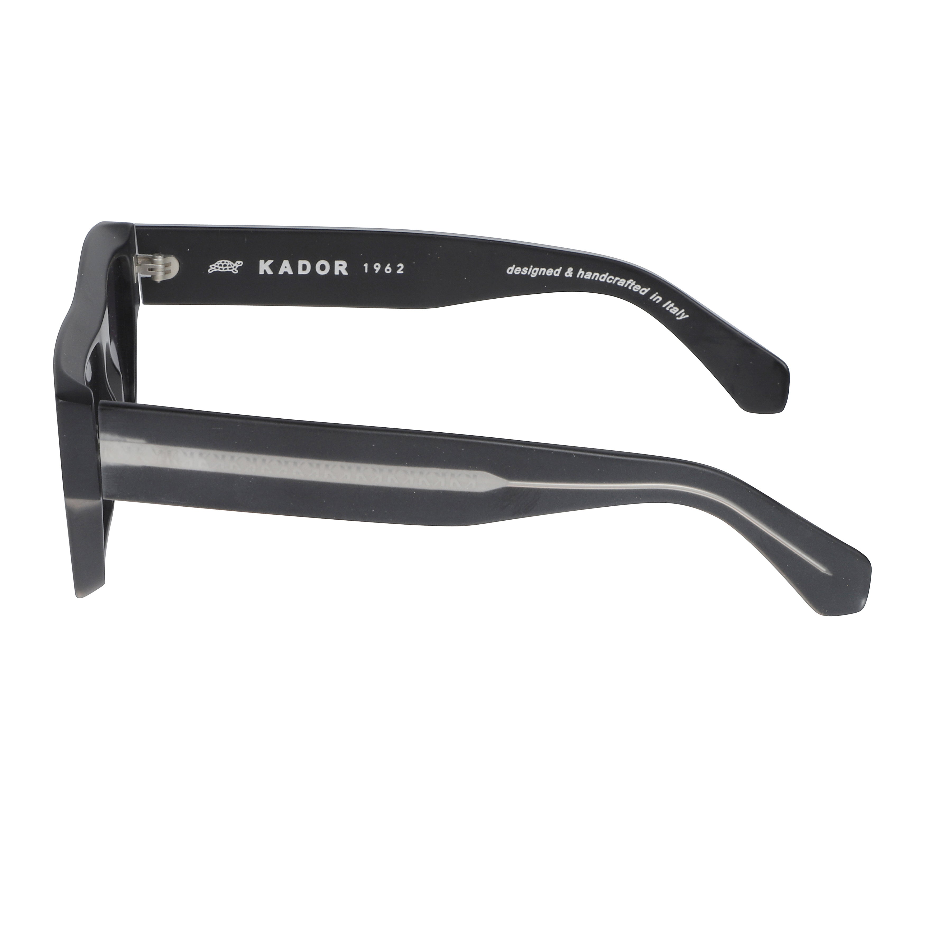Bandit 2 Rectangular Frame Sunglasses with Translucent Arms