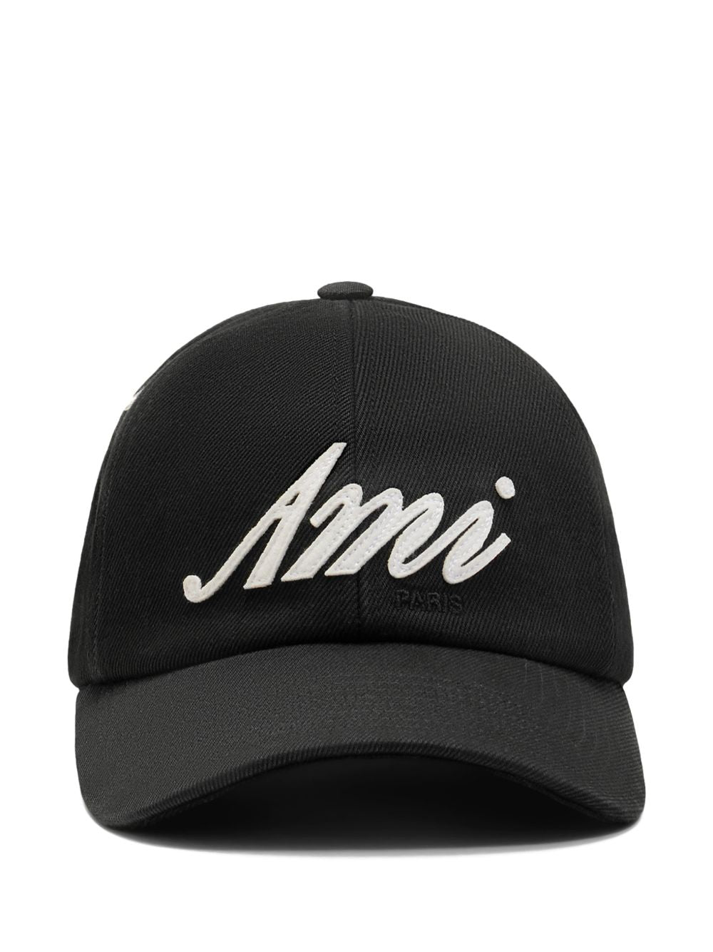Felt Baseball Cap with Signature Embroidery