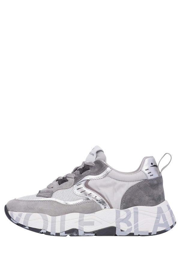 Breathable Suede And Mesh Sneakers