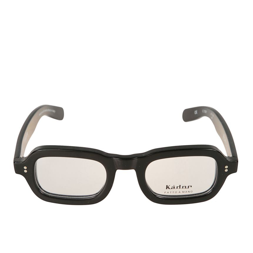 Roky Bold Rectangular Frame Sunglasses with Metallic Details