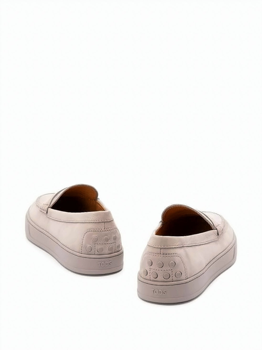 Calf Leather Loafers with Classic Penny Strap