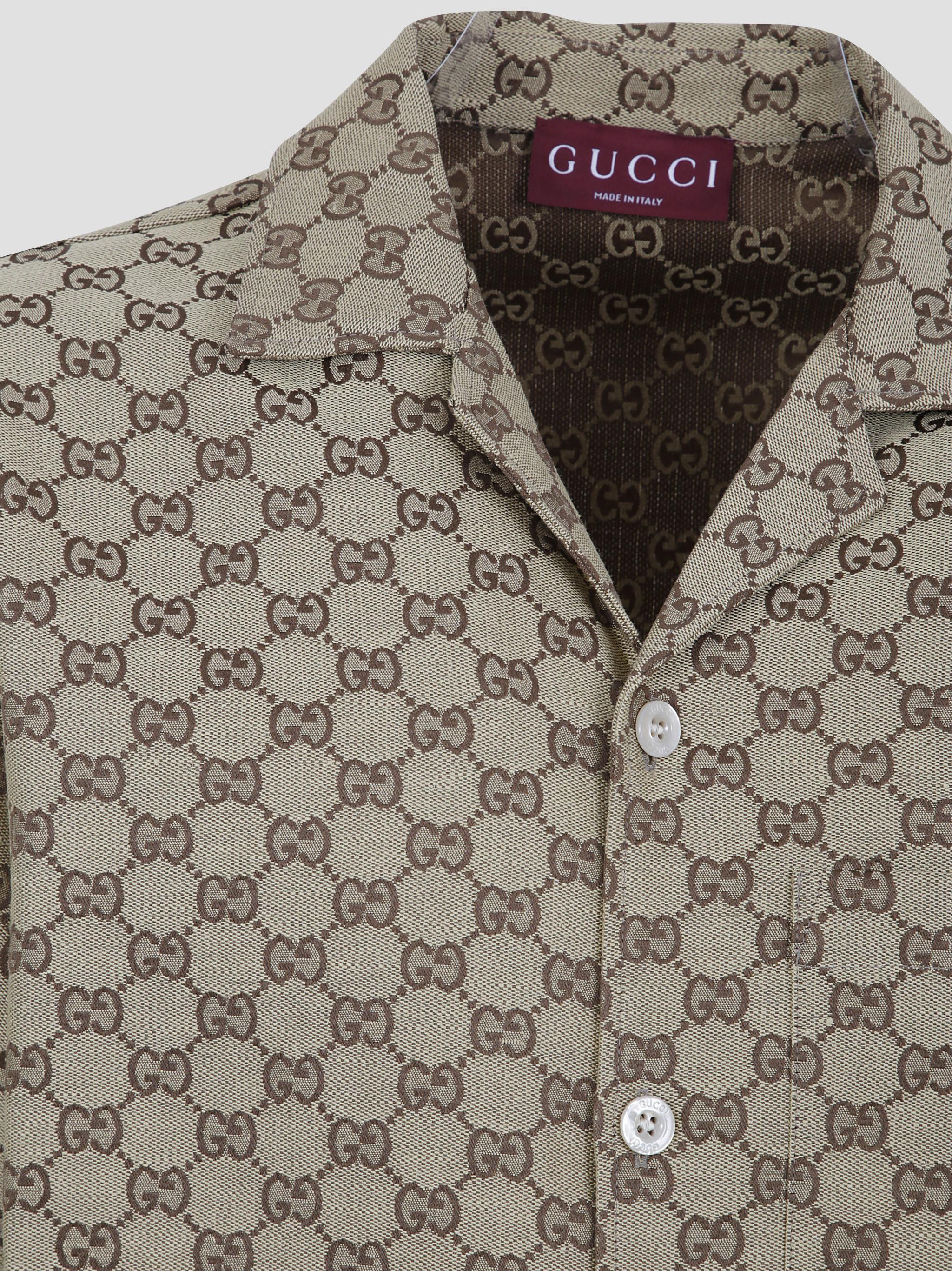 Gg Supreme Printed Shirt