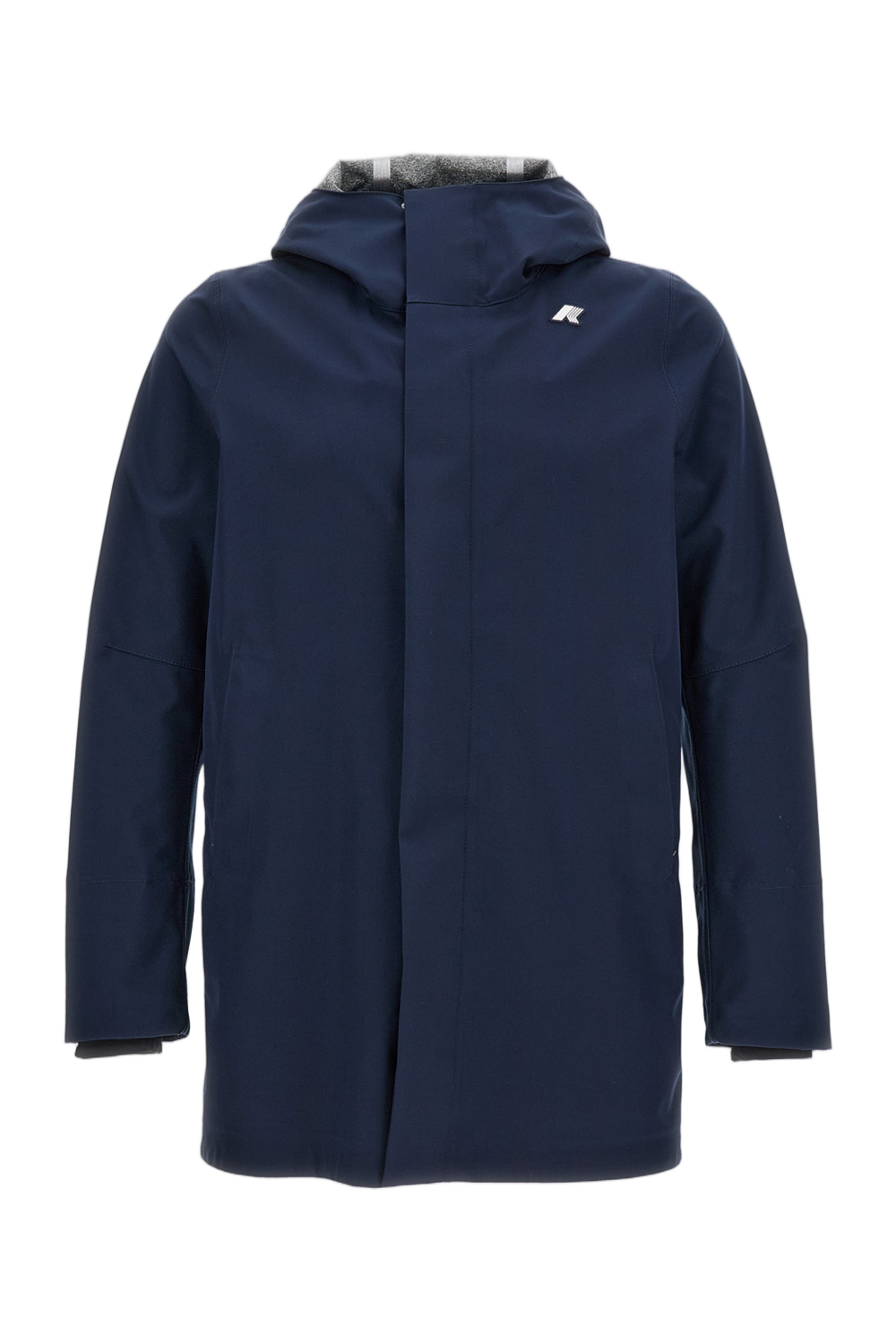 Hooded Minimalist Jacket with Drawstring