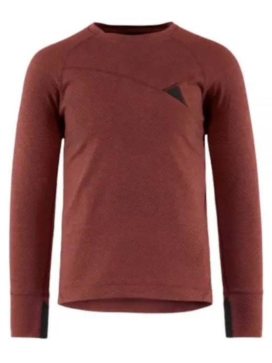 Textured Long-Sleeve Training Shirt with Chest Pocket