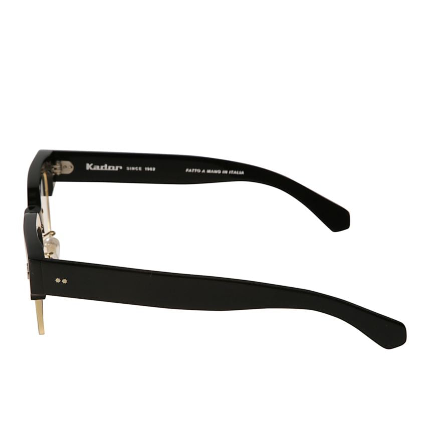Tobako Cm Bold Rectangular Rimless Sunglasses