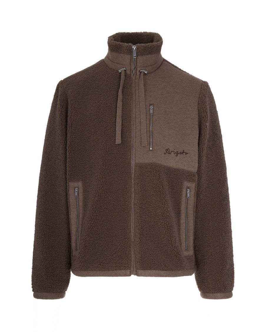 Alpine Fleece Jacket With Contrast Panels