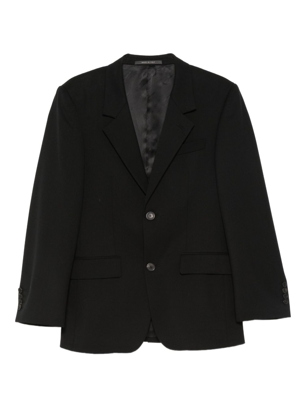 Standard Tailored Jacket In New Black