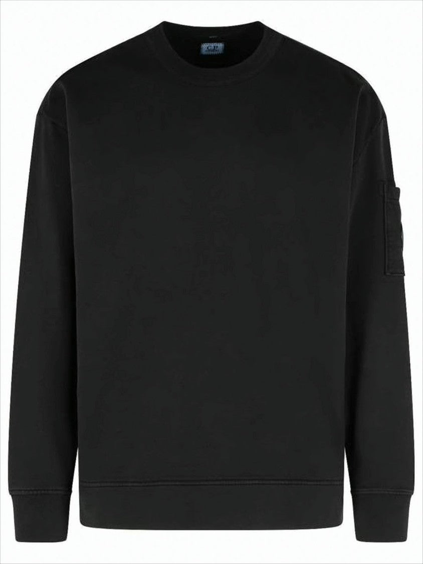 Relaxed Fit Long-Sleeve Cotton Sweatshirt