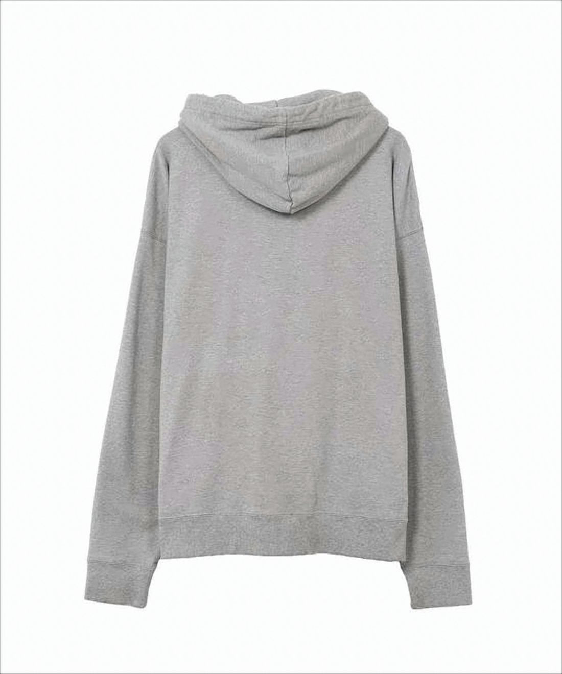 Relaxed Fit Grey Hoodie with Playful Graphic