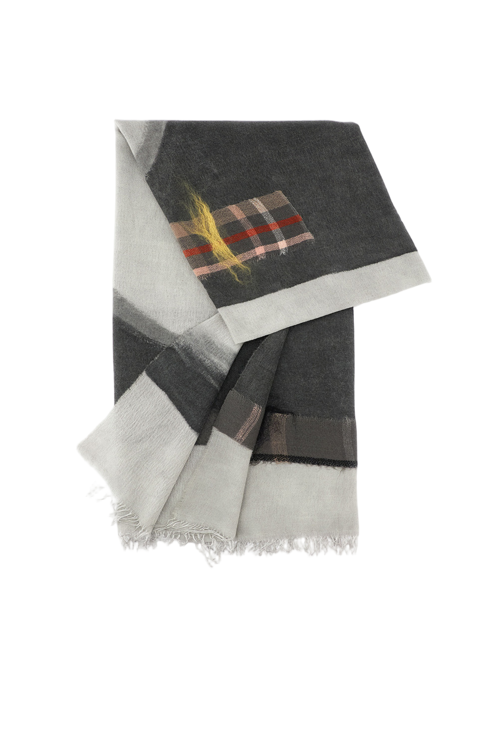 Multicolour Scarf With Lightweight Fabric