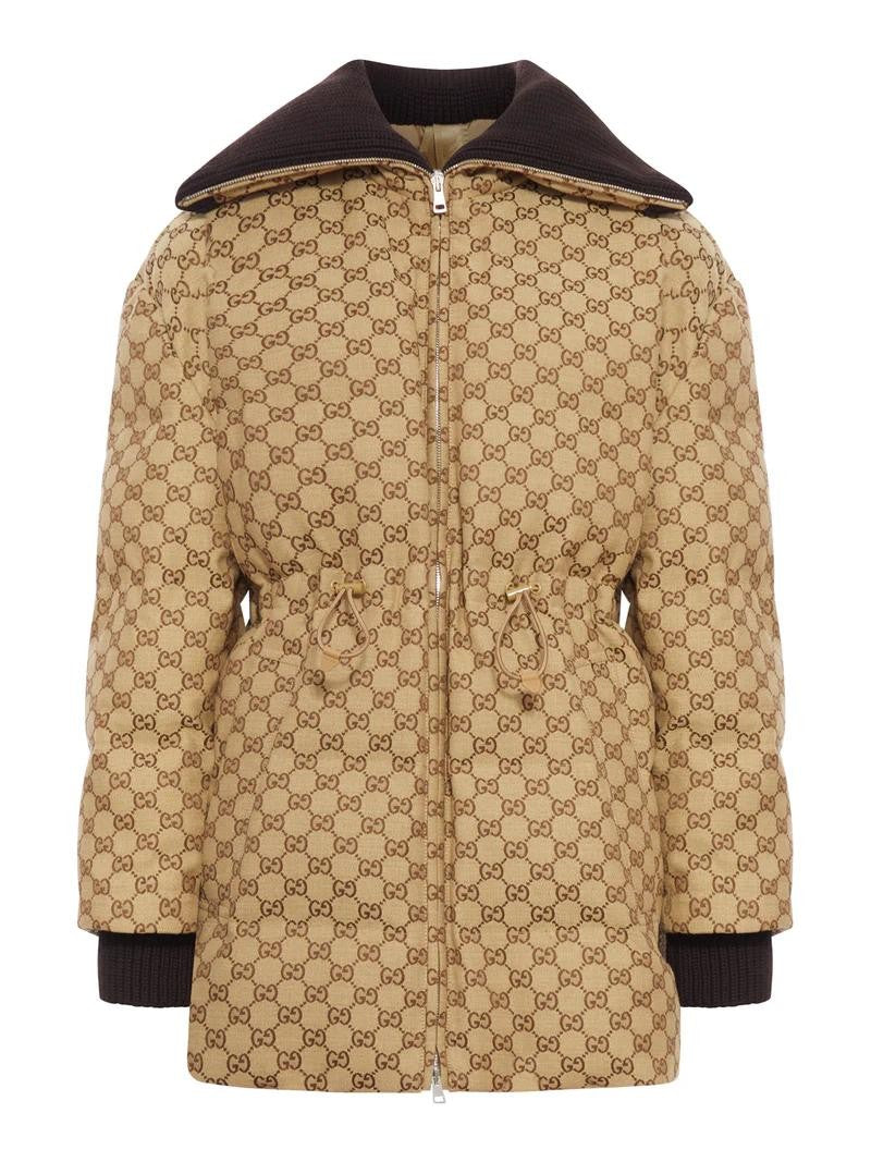 Bomber Jacket with Monogram Canvas