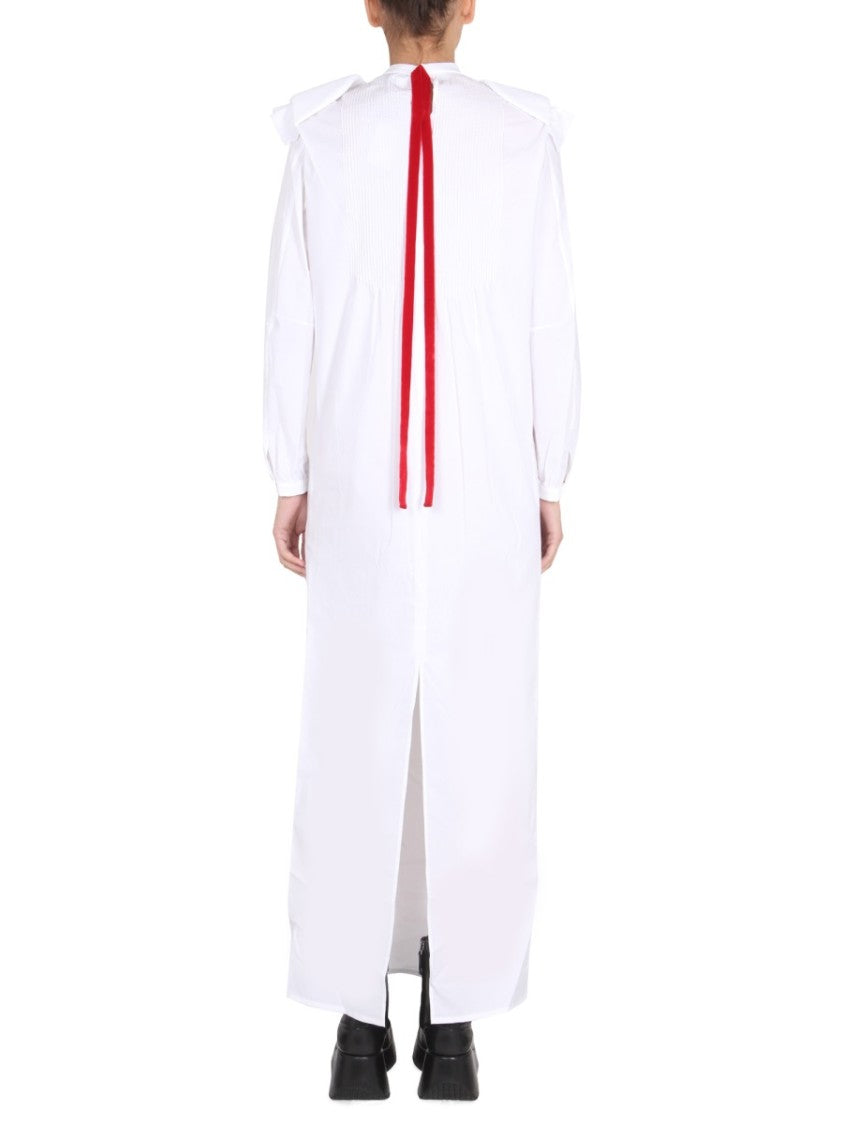 Long White Shirt Dress