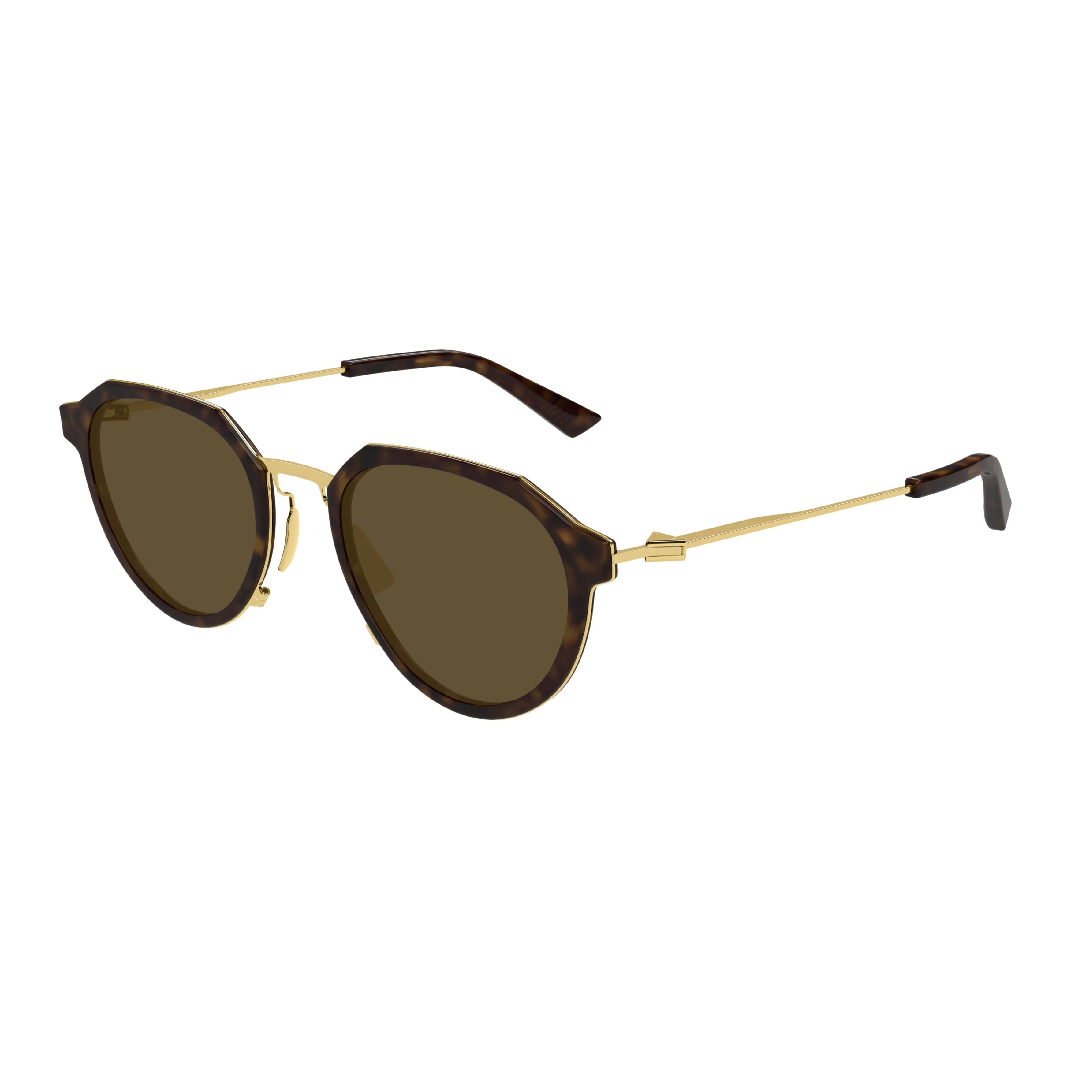 Bv1331s Tortoiseshell Round Frame Sunglasses