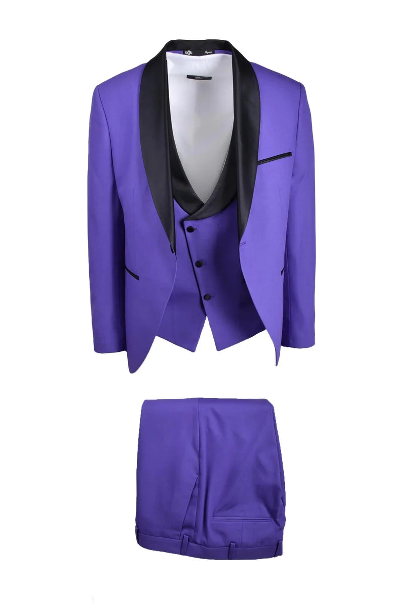 Men's Dress - Purple