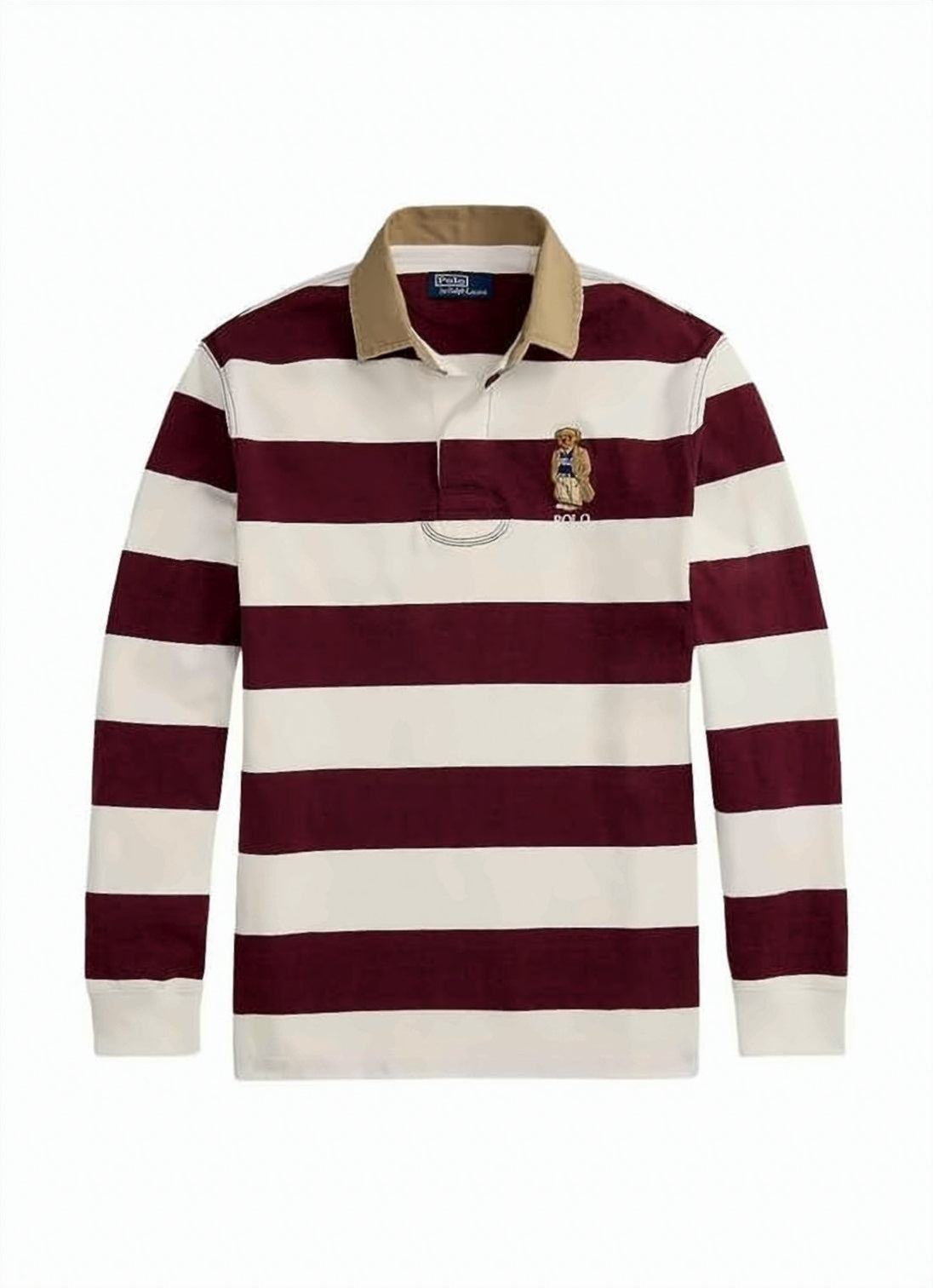 Horizontal Stripe Polo Shirt