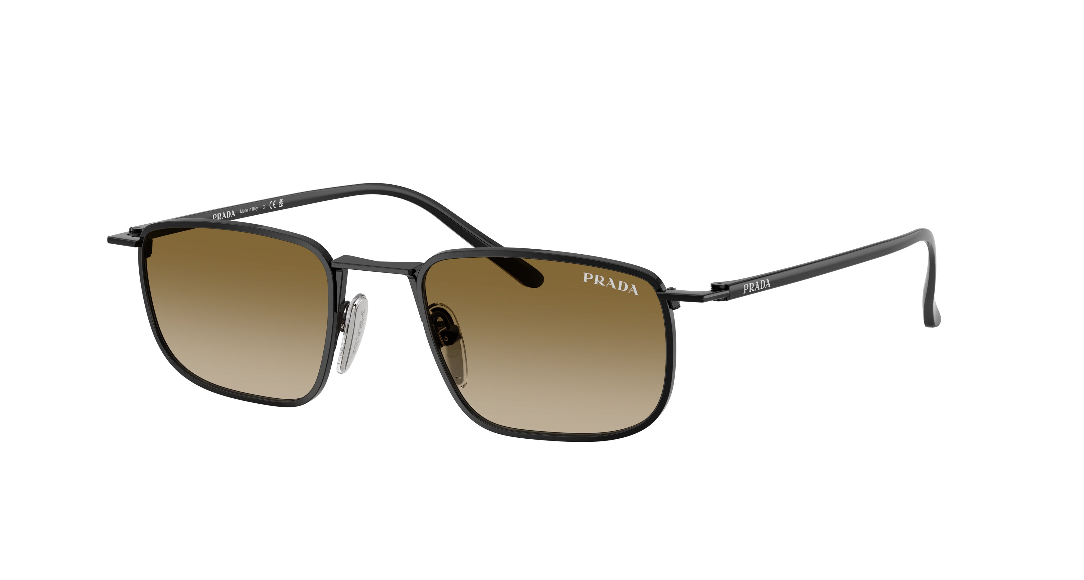 0pr D52s Square Metal Frame Sunglasses