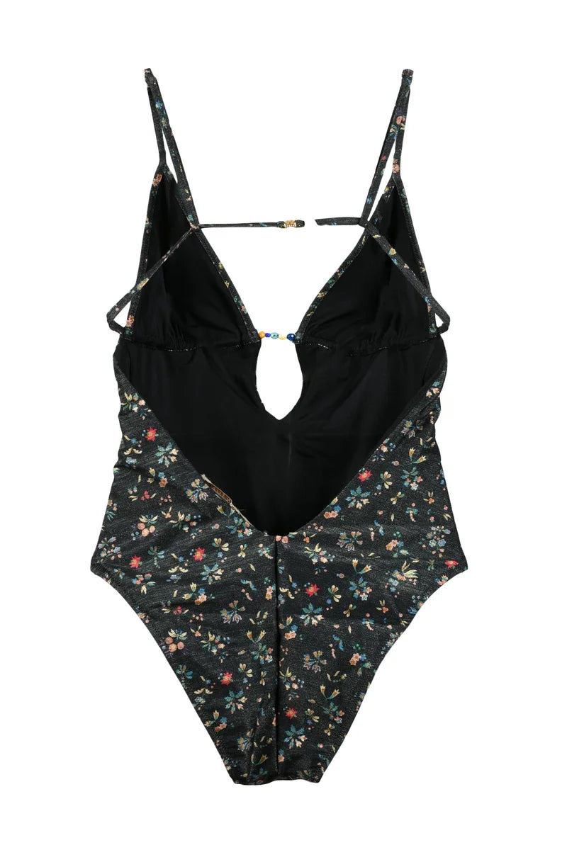 One-Piece Black Swimsuit