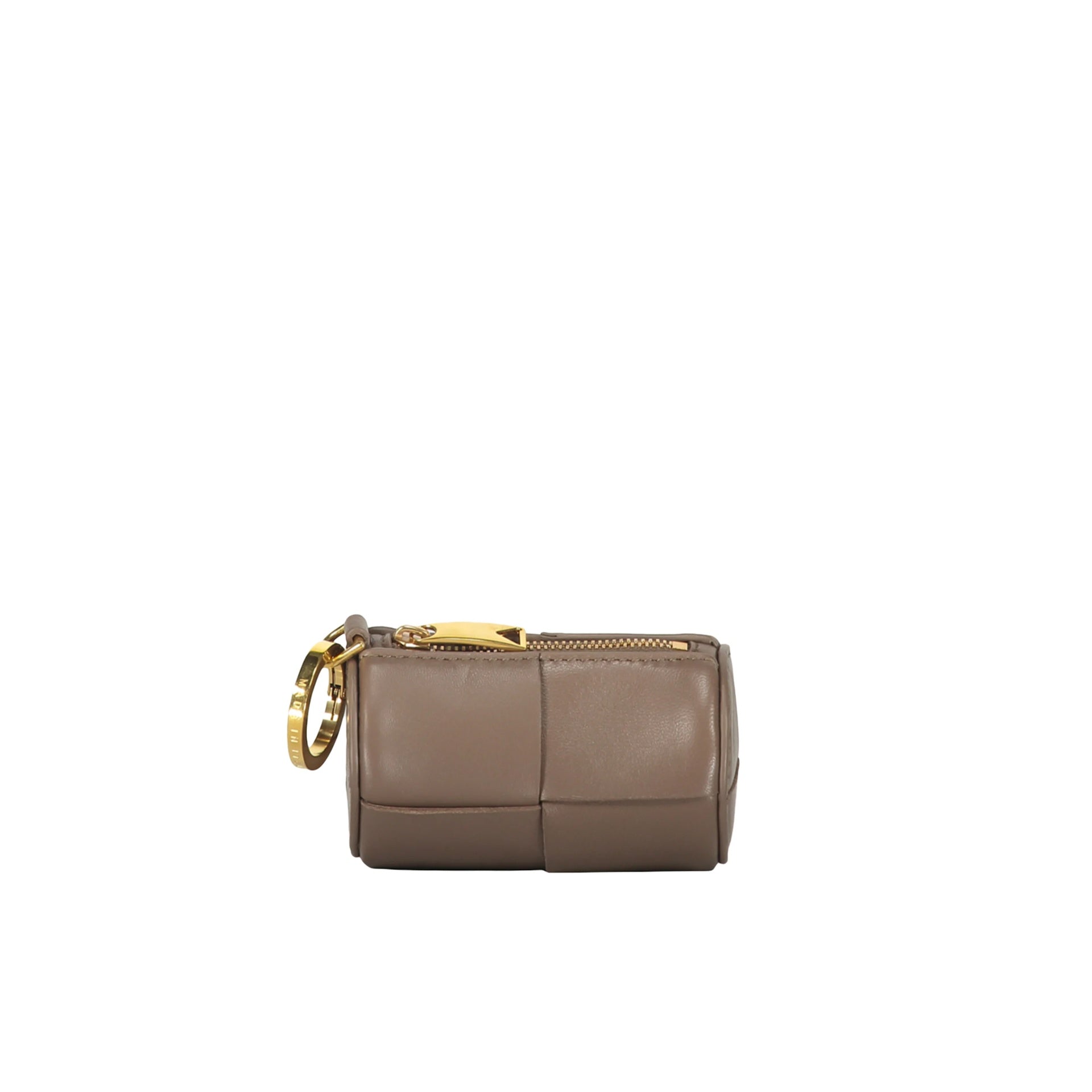 Compact Rectangular Lamb Leather Coin Purse