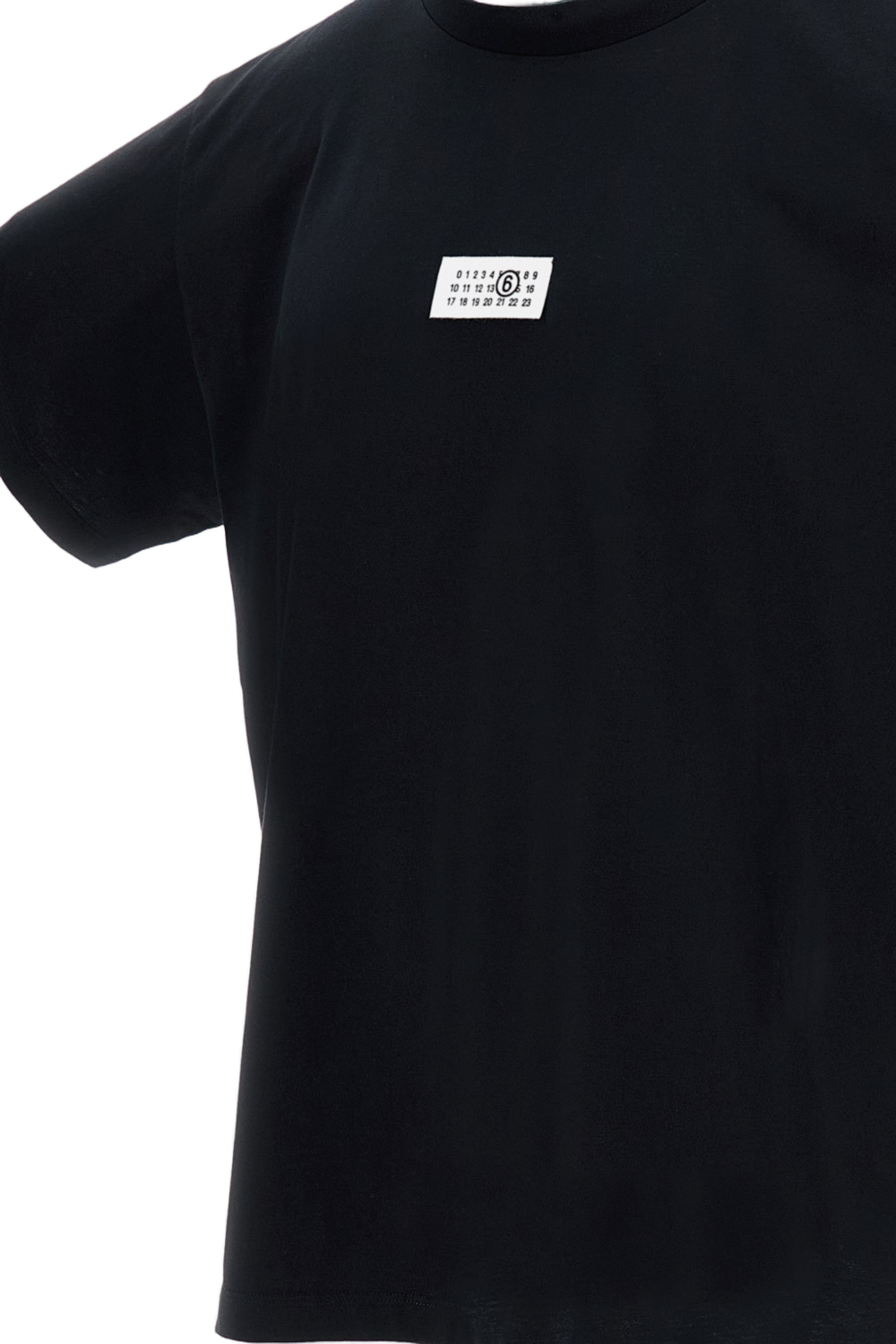 Black Cotton Jersey T-Shirt