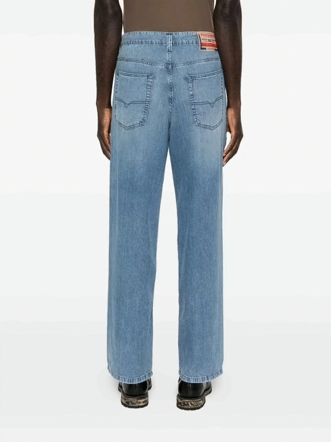 Light Blue Relaxed Fit Denim Jeans