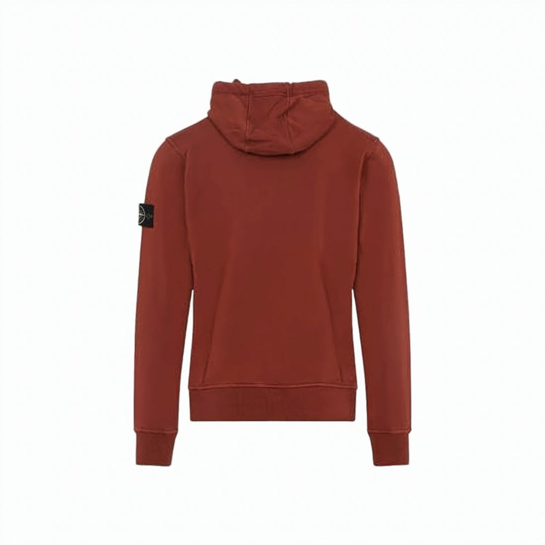 Classic Pullover Hooded Sweatshirt with Distinctive Patch Detail