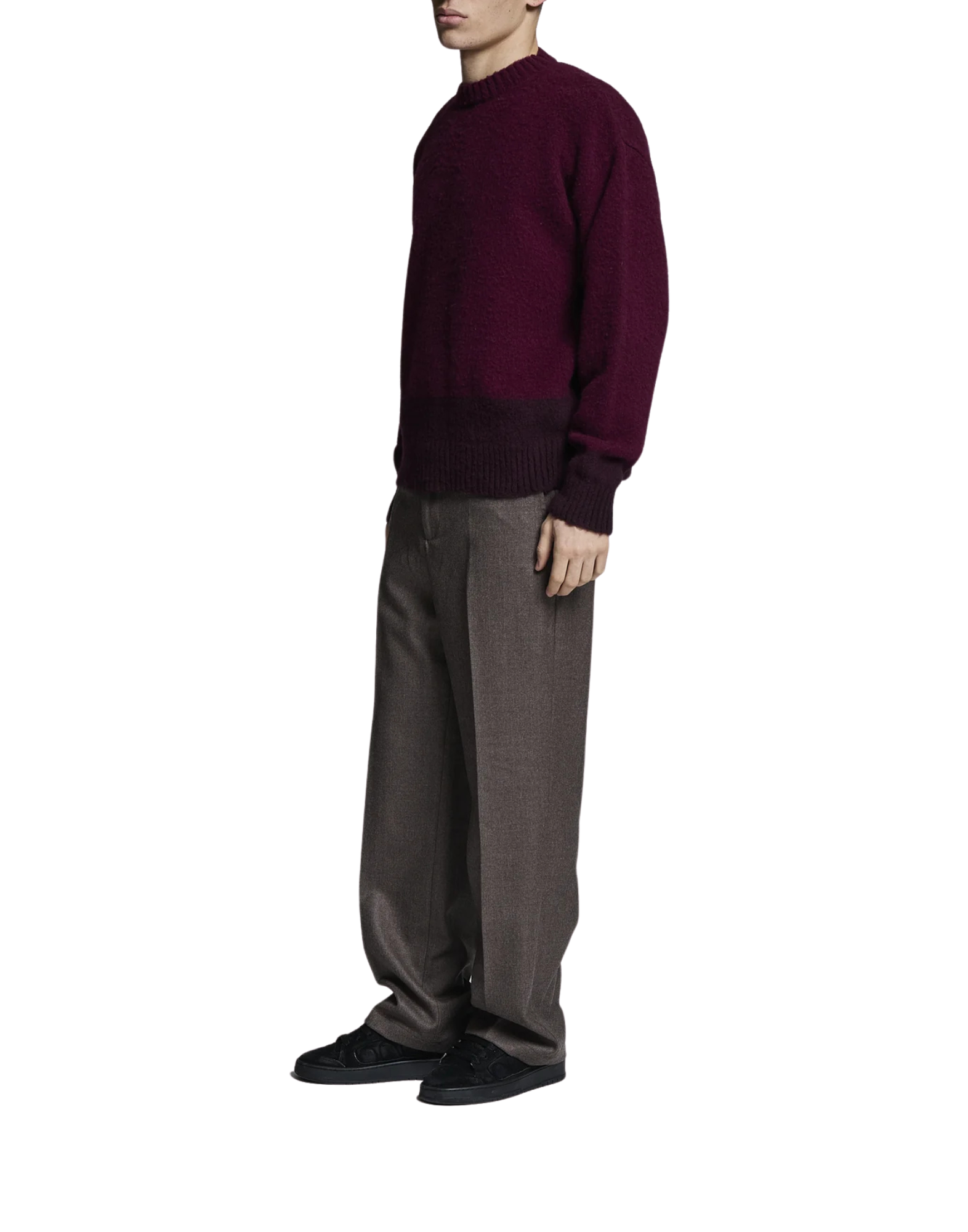 Asia Virgin Wool Crewneck Sweater