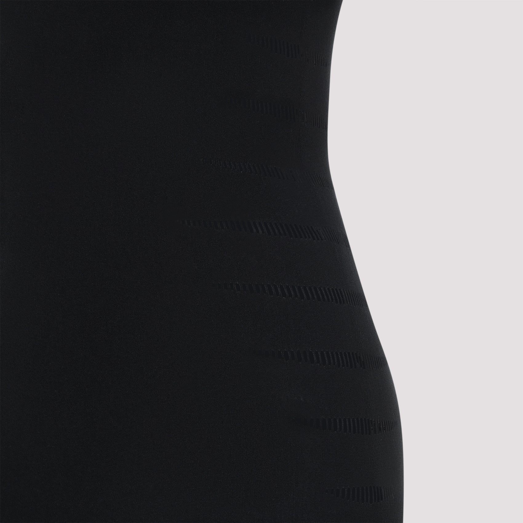 Strapless Fitted Jumpsuit With Textured Detailing