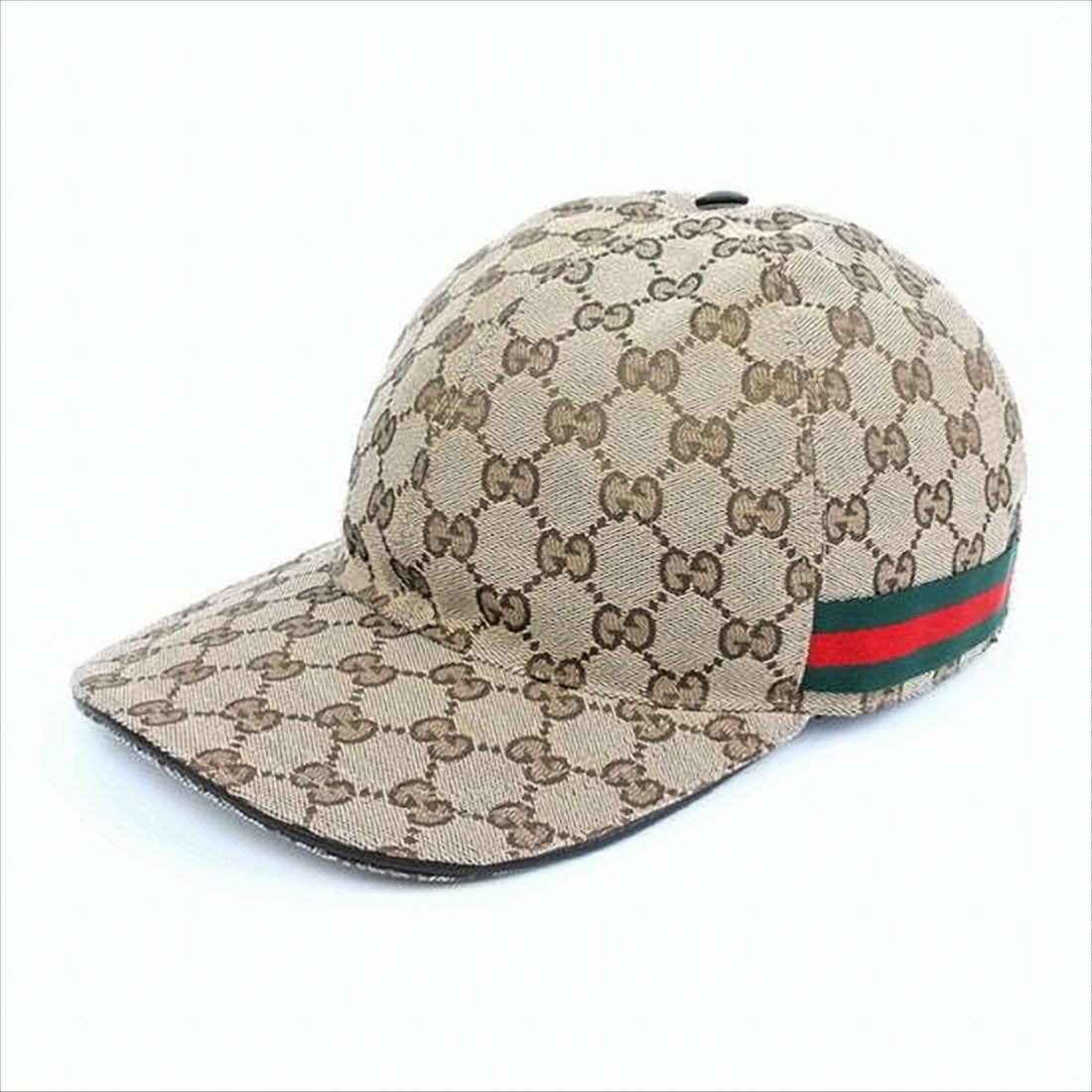 Structured Monogram Baseball Cap