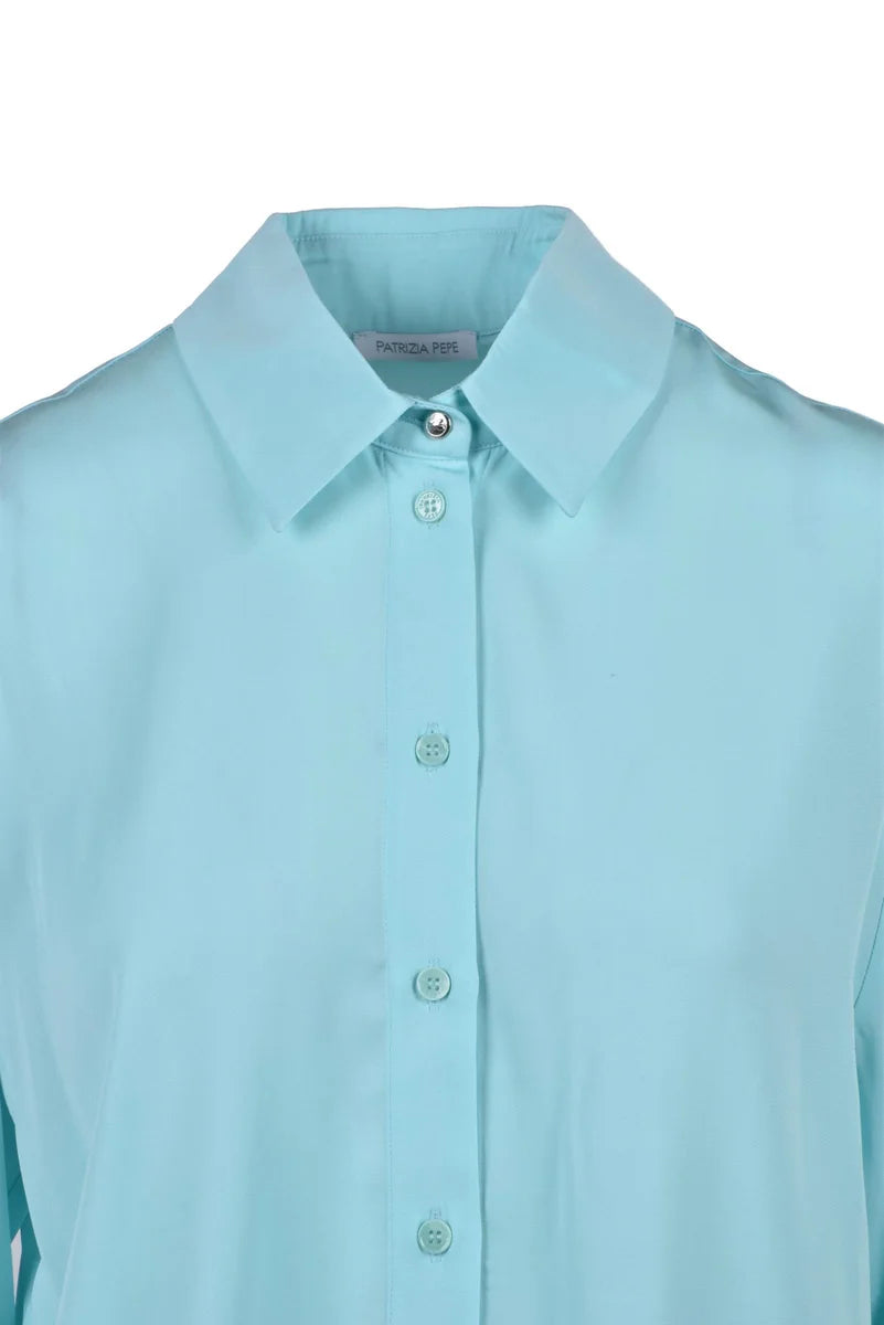 Voile Shirt - Light Blue