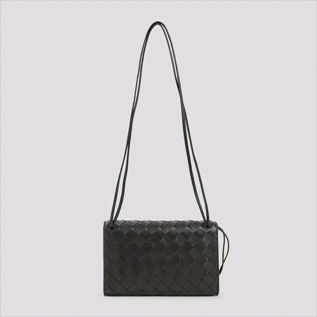 Woven Leather Crossbody Bag